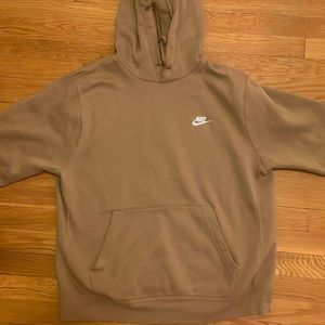 Brown Nike hoodie in almost new shape